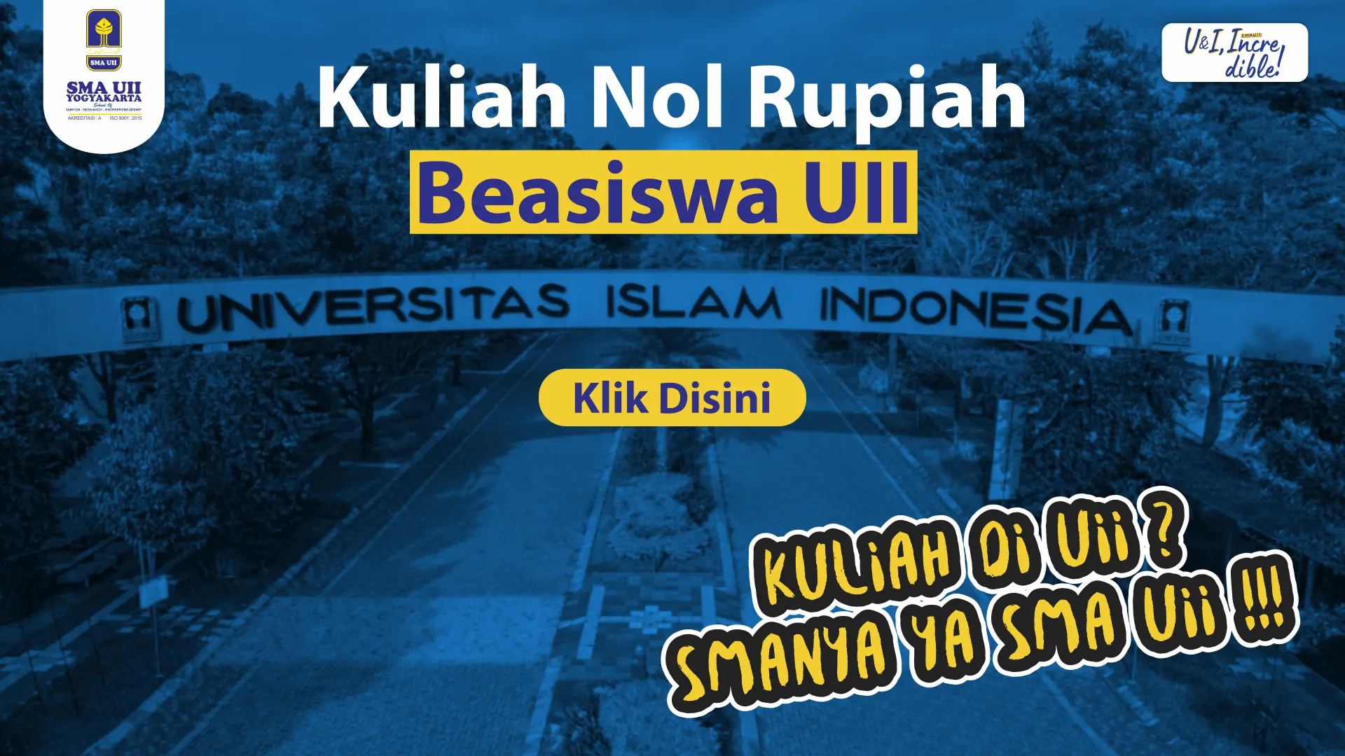 Beasiswa SMA UII